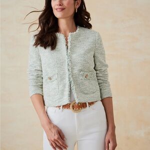 NWT J.McLaughlin Jacket Faded Green Size Small